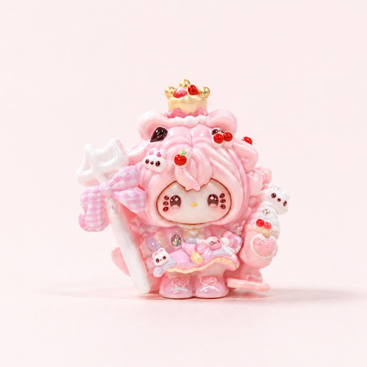 Resin Crown Cat Charms, Kawaii Flatbacks for Decoden Phone Cases, DIY Crafts