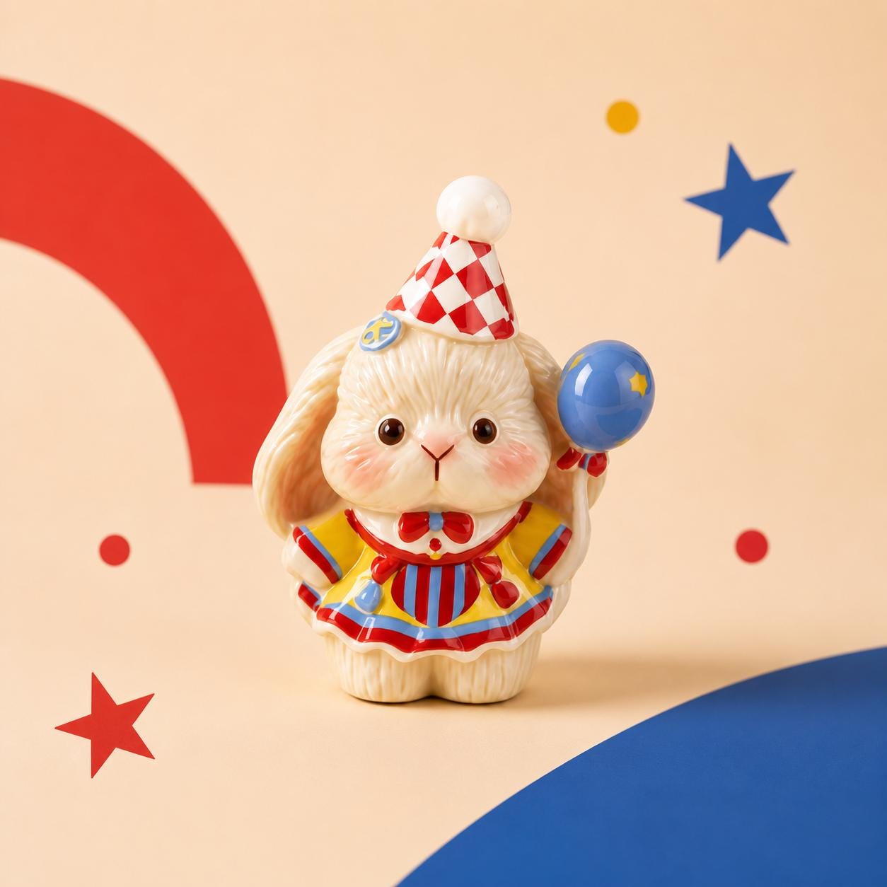 Kawaii Häschen Focal Beads, Perlen für Perlenstifte, Schlüsselanhänger & Handyketten