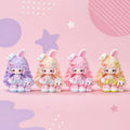 32-35mm Pinky Bunny Cat Stil, Harzperlen, Kawaii Cartoon Charms für Decoden Handyhüllen, DIY Stifte & Handyketten