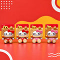 32 mm Pommes frites Harzanhänger, Kawaii Katzenanhänger für Decoden Handyhüllen, Schlüsselanhänger, DIY Stifte & Handyriemen