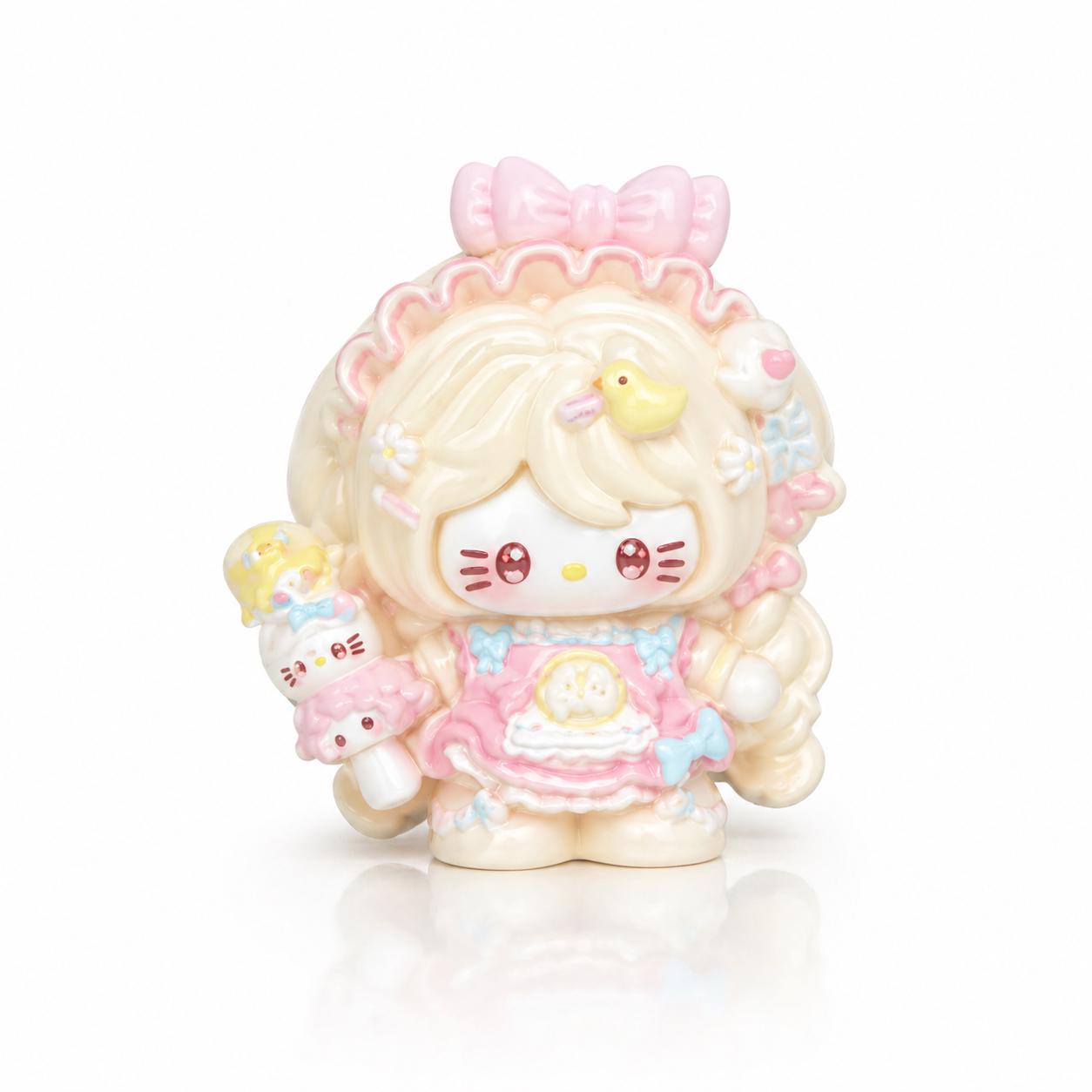 Harz Sommer Ente Katze Charms, Kawaii Flatbacks für Decoden Handyhüllen, DIY Basteln