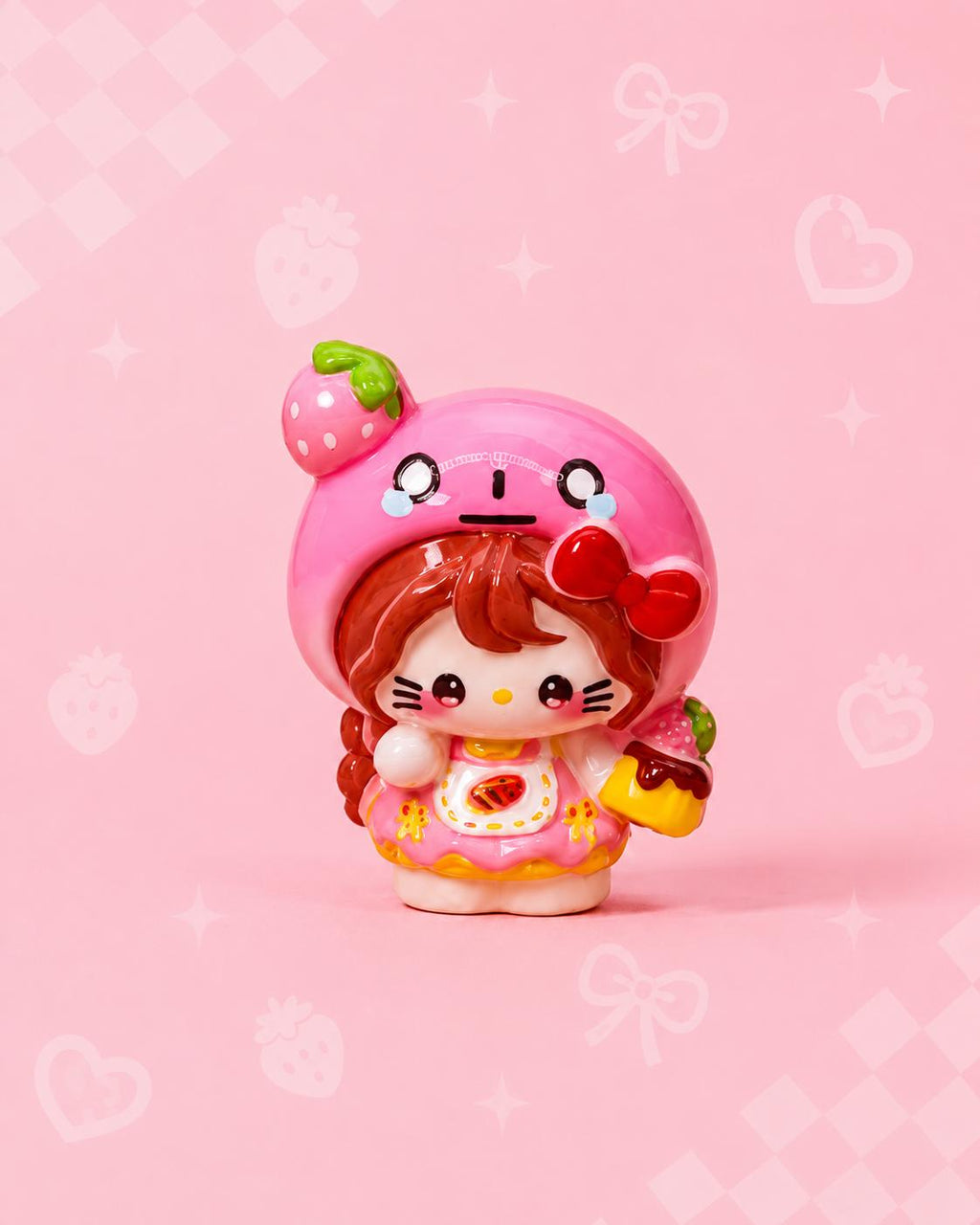 32-35mm Toast Katze Stil, Harzperlen, Kawaii Cartoon Charms für Decoden Handyhüllen, DIY Stifte & Handybänder