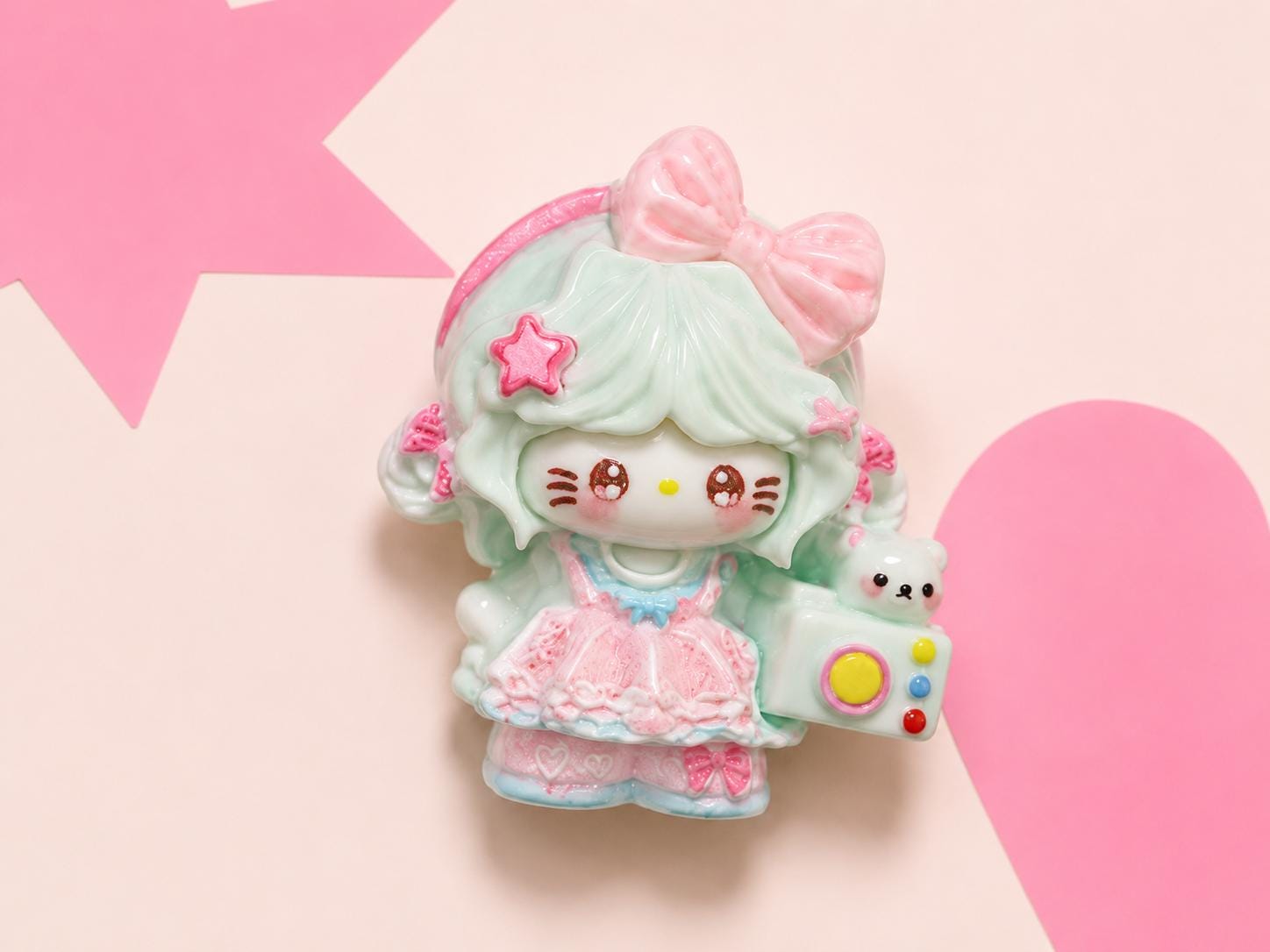 Resin Camera Cat Charms, Kawaii Flatbacks for Decoden Phone Cases, DIY Crafts