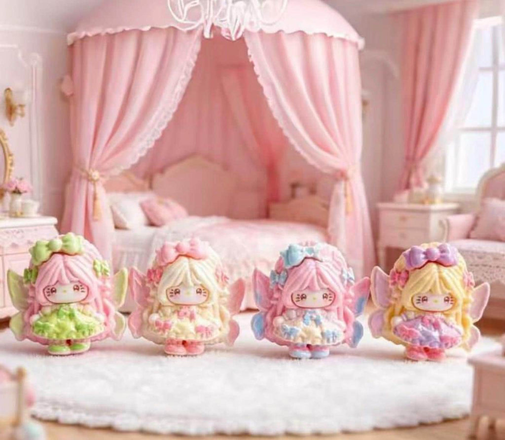 Harzblüten-Feenkatzen-Anhänger, Kawaii Flatbacks für Decoden-Handyhüllen, DIY Basteln