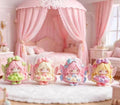 Harzblüten-Feenkatzen-Anhänger, Kawaii Flatbacks für Decoden-Handyhüllen, DIY Basteln