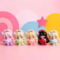 Kawaii Stern Geschenkkätzchen Flatback Harzanhänger, 32mm Decoden Anhänger für Handyhüllen, DIY Stifte, Handyriemen & Bastelzubehör