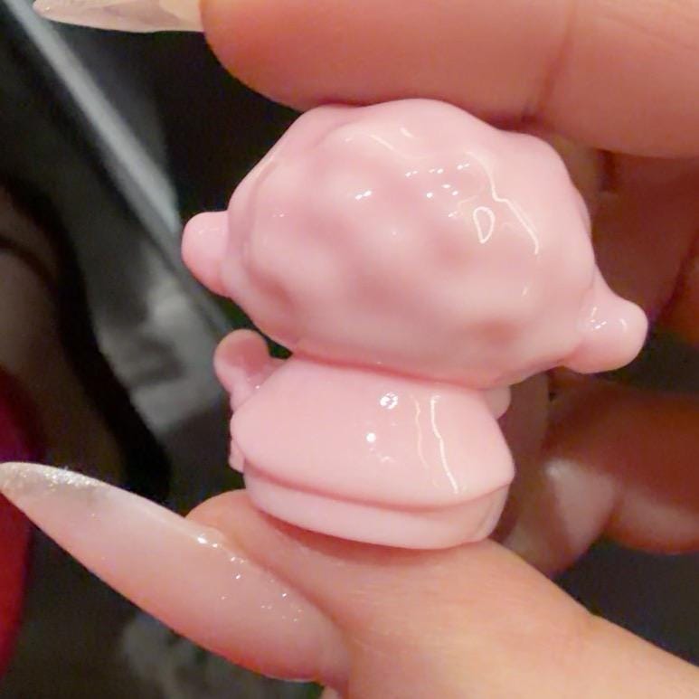 33-24mm Pastell Kawaii Geburtstag Lamm Party Stil und Cabochons, Charakter Harz Anhänger für Decoden, Handyhüllen & Schlüsselanhänger Bastelarbeiten