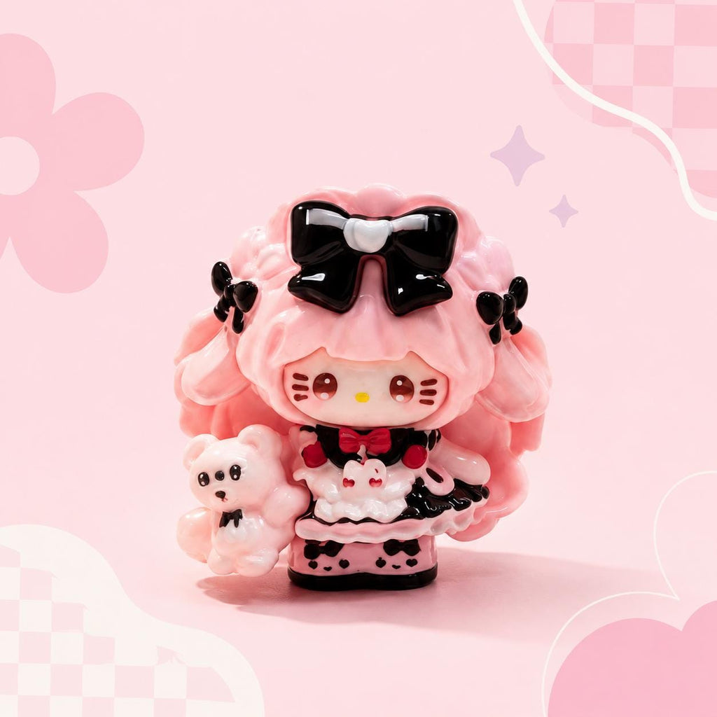 Harz-Kaninchen-Katzen-Anhänger, Kawaii Flatbacks für Decoden-Handyhüllen, DIY-Bastelarbeiten