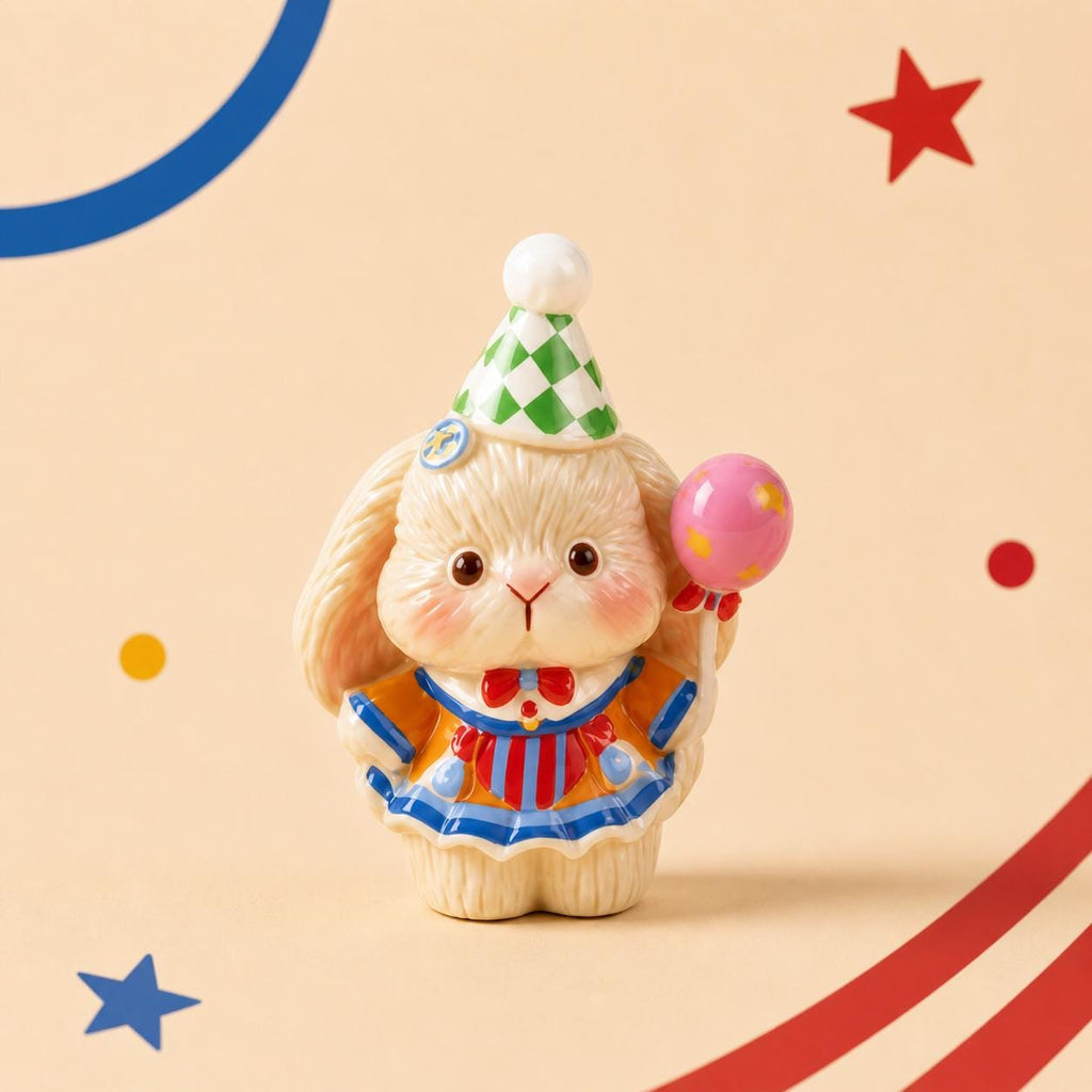 Kawaii Häschen Focal Beads, Perlen für Perlenstifte, Schlüsselanhänger & Handyketten