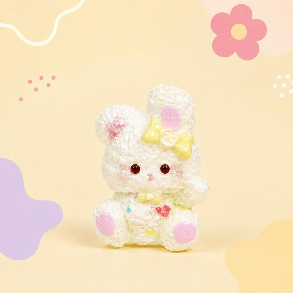 Süße Hasen-Harzperlen, Kawaii-Fokusperlen für Perlenstifte, Schlüsselanhänger und Handyriemen