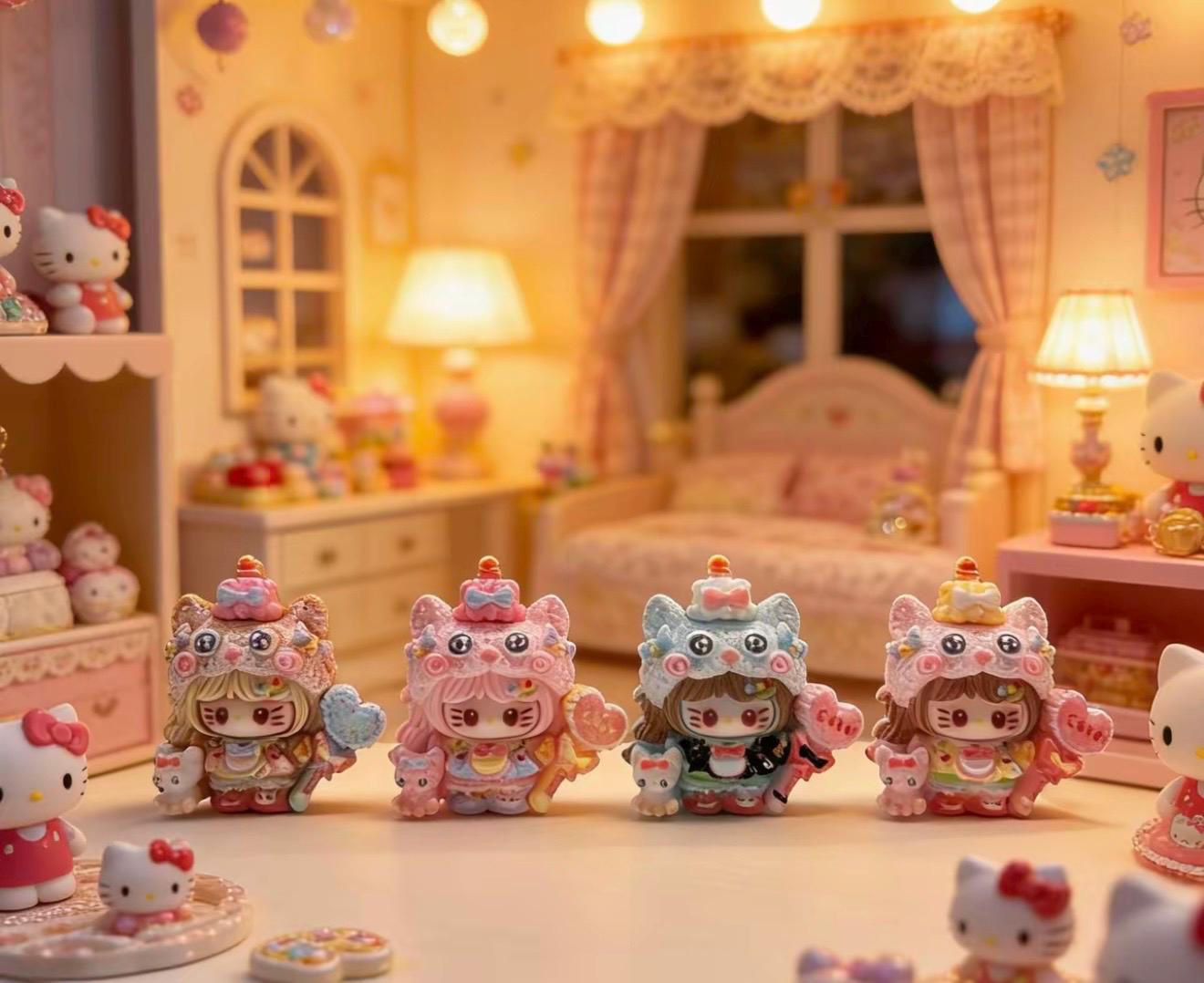 Resin Heart Magic Wand Cat Charms, Kawaii Flatbacks for Decoden Phone Cases, DIY Crafts