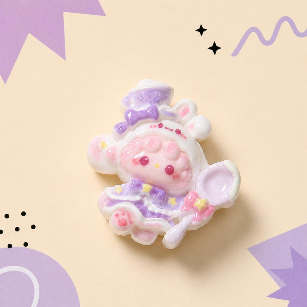 Kawaii Löffel Katze Harz-Anhänger, Decoden Handyhüllen Bastelzubehör