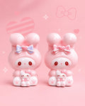 Pinky Bunny Harzperlen, Kawaii Focal Beads für Perlenstifte, Schlüsselanhänger & Handyketten