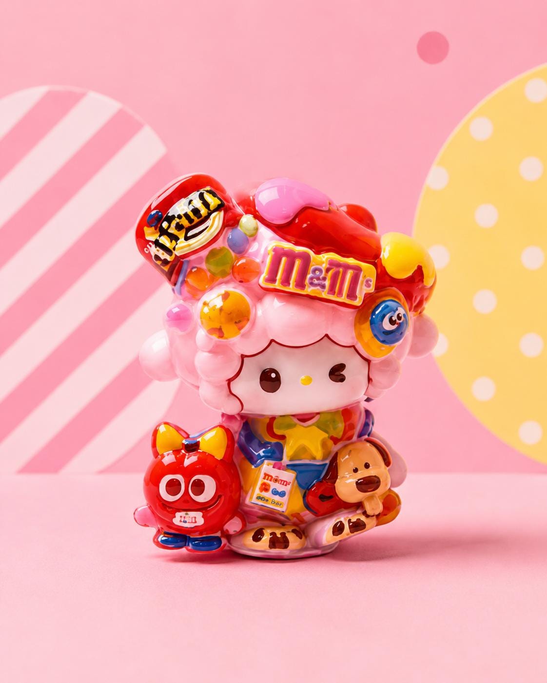 32-35mm Candy Carnival Klavierstil, Harzperlen, Kawaii Cartoon Charms für Decoden Handyhüllen, DIY Stifte & Handyriemen