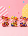 32-35mm Candy Carnival Klavierstil, Harzperlen, Kawaii Cartoon Charms für Decoden Handyhüllen, DIY Stifte & Handyriemen