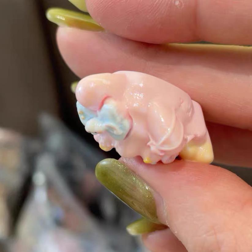 Katzenanhänger mit Harz-Herzballon, Kawaii Flatbacks für Decoden Handyhüllen, DIY Basteln