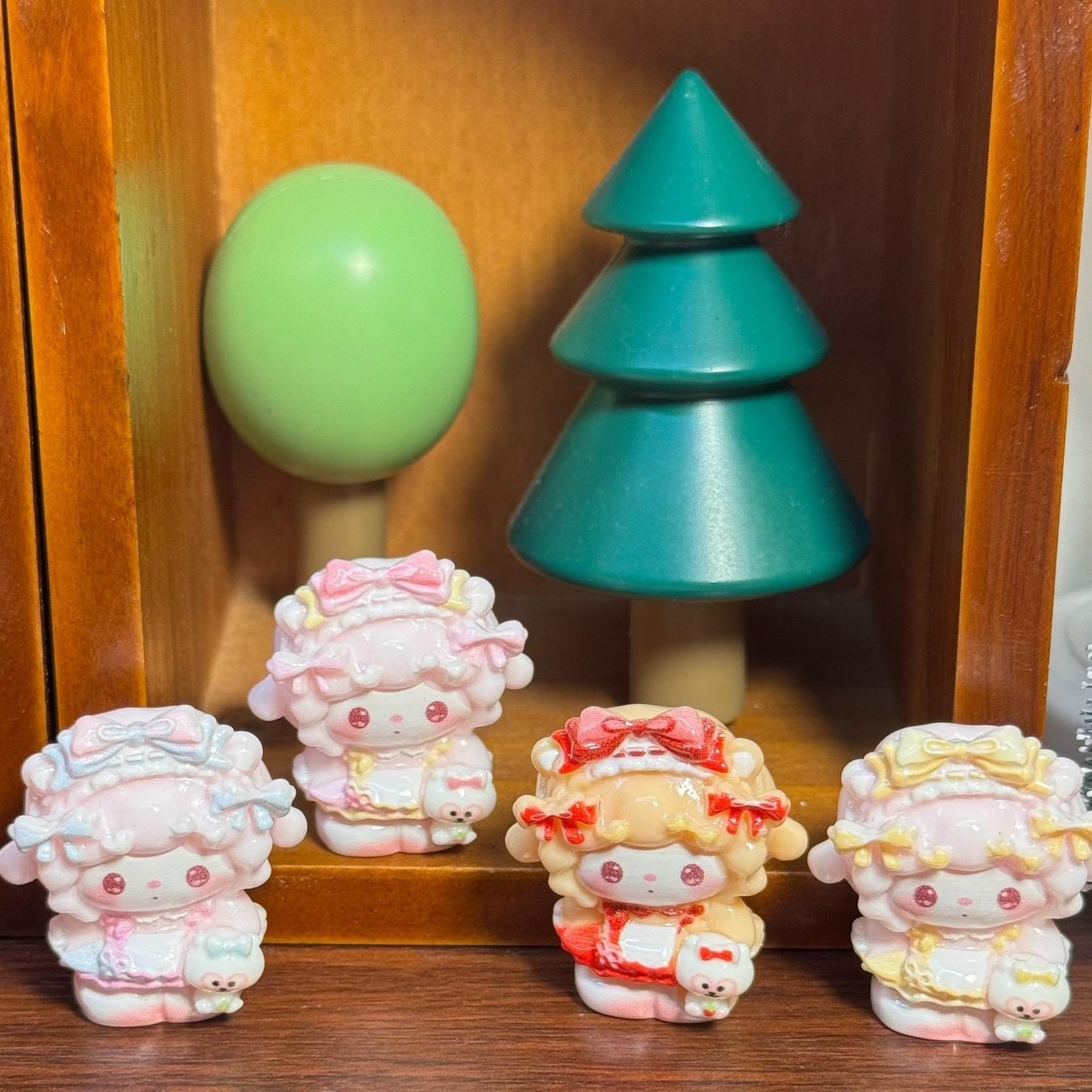 34-30mm Pastell Kawaii Lolita-Stil und Cabochons, Harz-Anhänger für Decoden, Handyhüllen & Schlüsselanhänger Bastelarbeiten