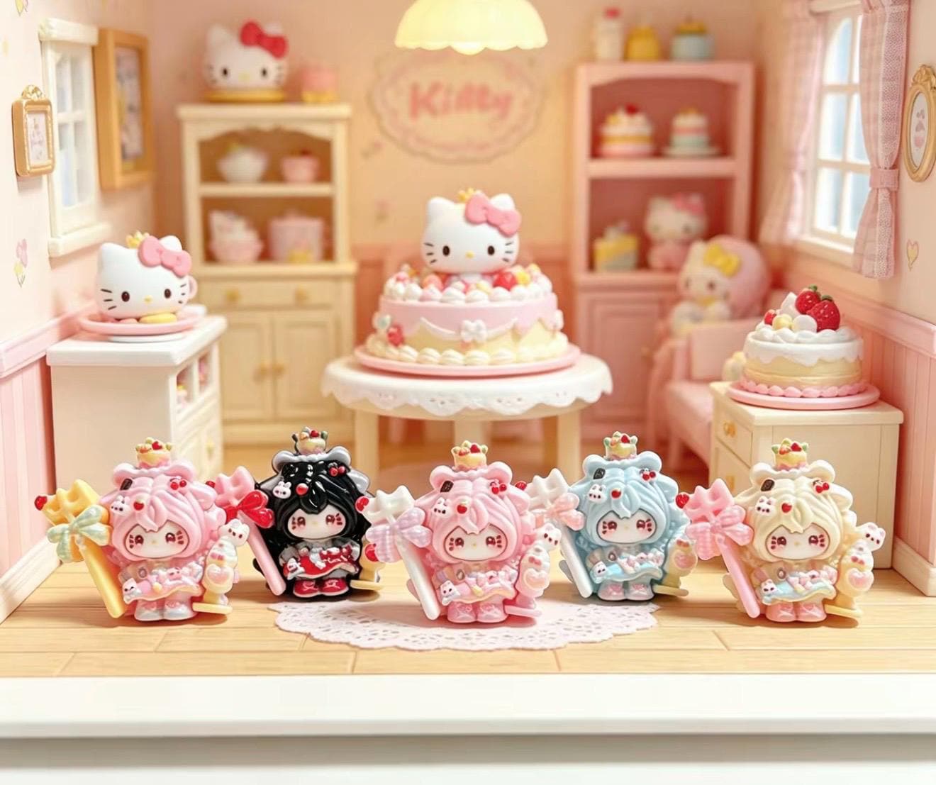 Resin Crown Cat Charms, Kawaii Flatbacks for Decoden Phone Cases, DIY Crafts