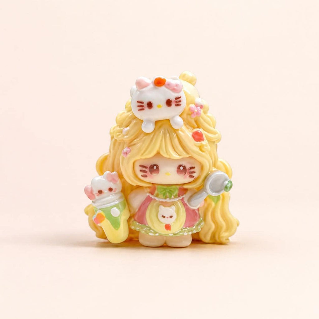 Harz-Eiscreme-Katzen-Anhänger, Kawaii Flatbacks für Decoden-Handyhüllen, DIY Bastelarbeiten