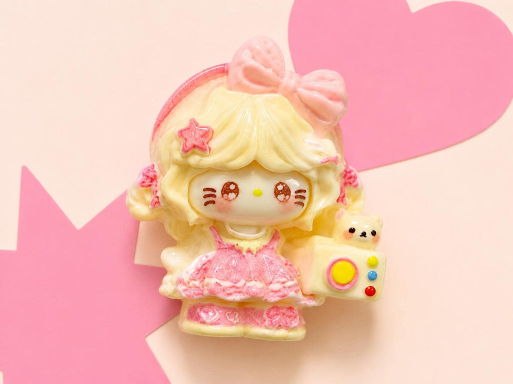 Kamera-Katzen-Anhänger aus Kunstharz, Kawaii Flatbacks für Decoden Handyhüllen, DIY-Bastelarbeiten