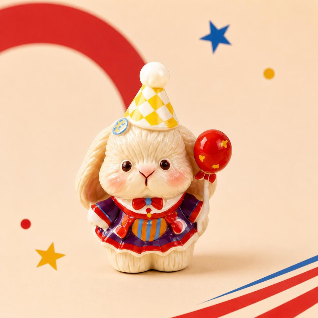 Kawaii Häschen Focal Beads, Perlen für Perlenstifte, Schlüsselanhänger & Handyketten