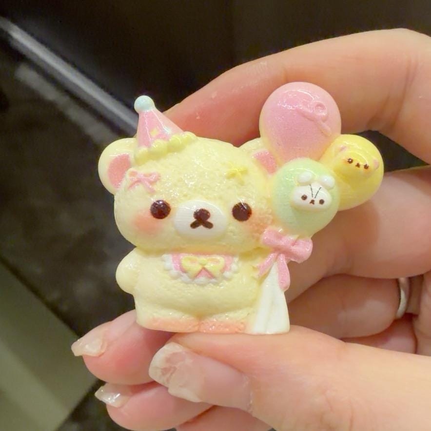 32-35mm Ballon-Bär-Harzperlen, Kawaii Cartoon Charms für Decoden Handyhüllen, DIY Stifte & Handyketten