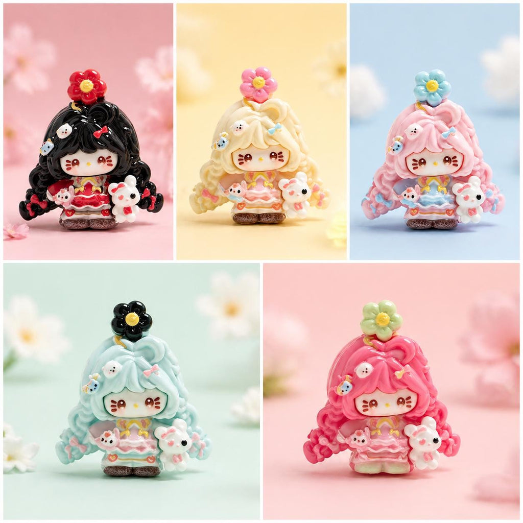 Harz Blumen Katzen Charms, Kawaii Flatbacks für Decoden Handyhüllen, DIY Basteln