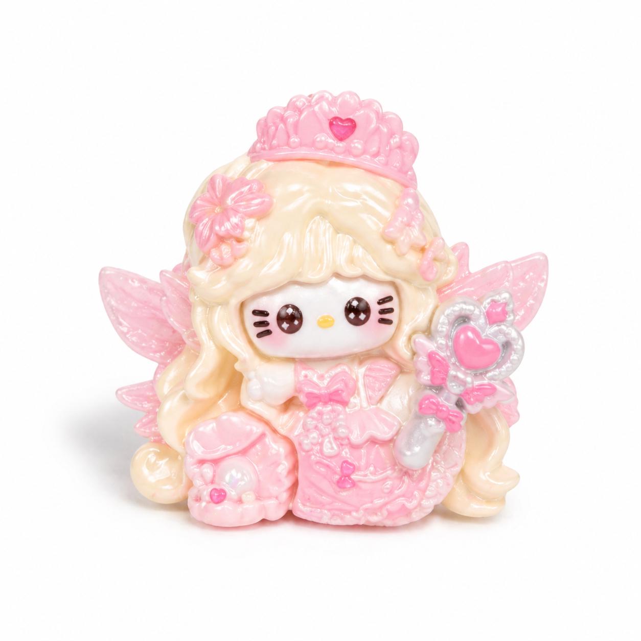 Resin Mermaid Cat Charms, Kawaii Flatbacks for Decoden Phone Cases, DIY Crafts